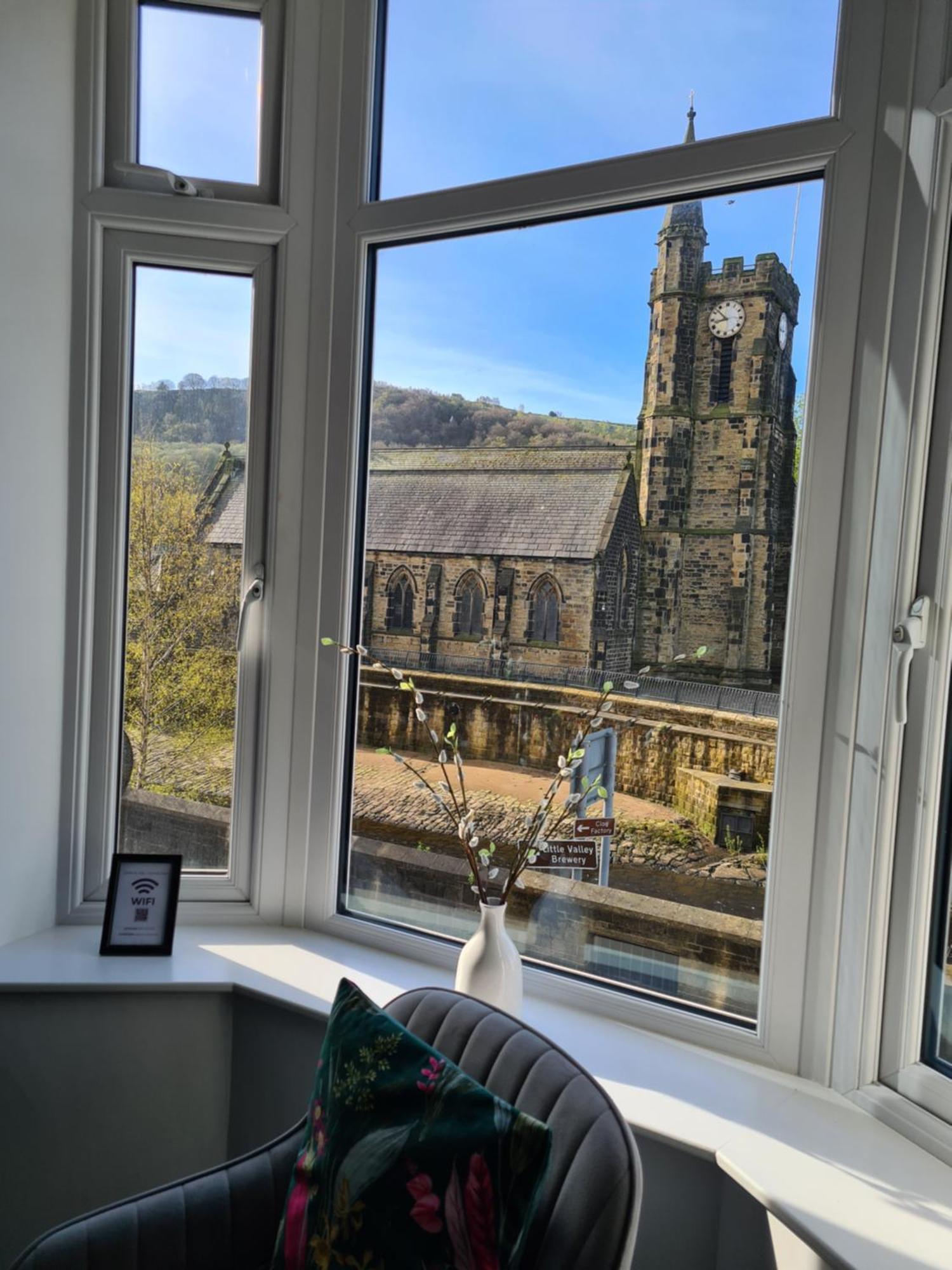 Modern River View Mytholmroyd Apartment Luaran gambar